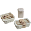 Wheat Straw Bento Boxes-Preppli