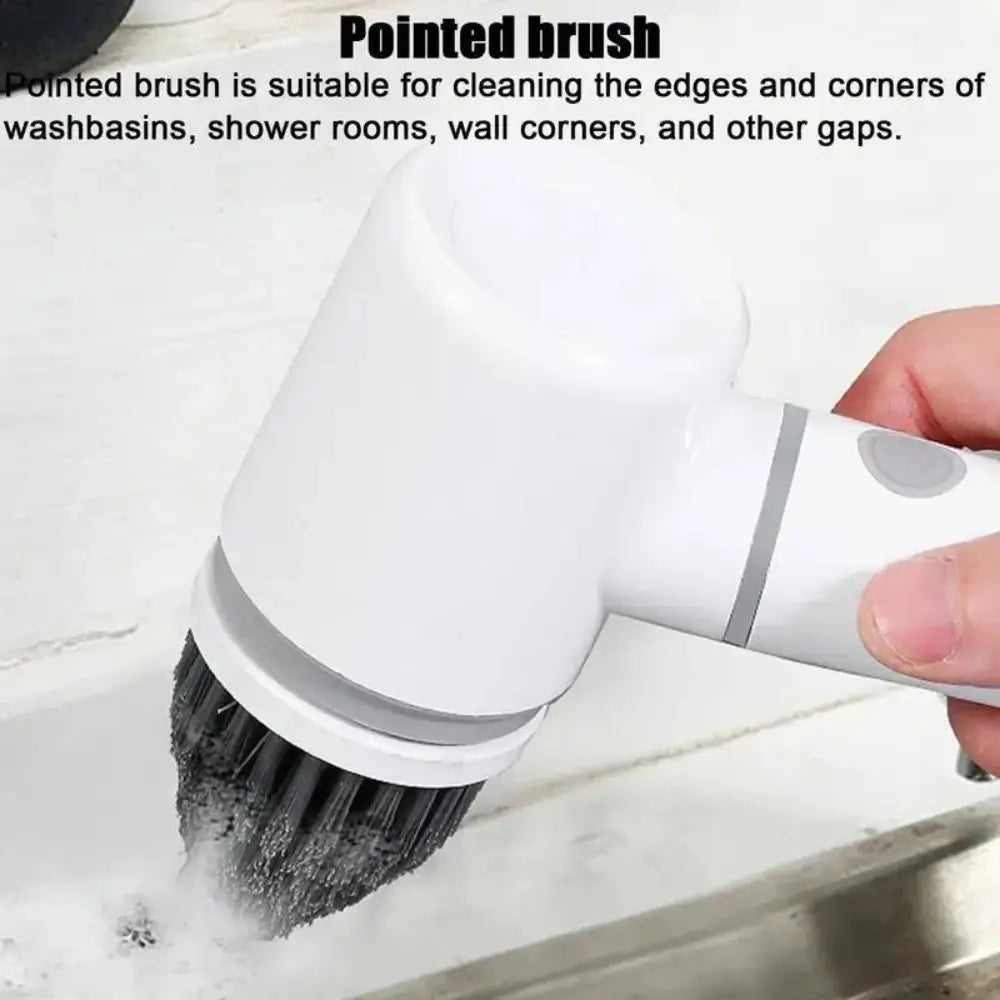 Electric Cleaning Scrub Brush-Preppli