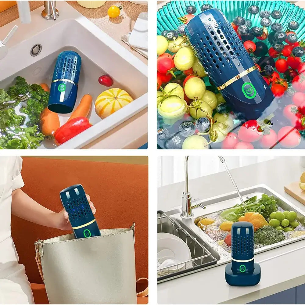 Ultrasonic Fruit Vegetable Washing Machine-Preppli